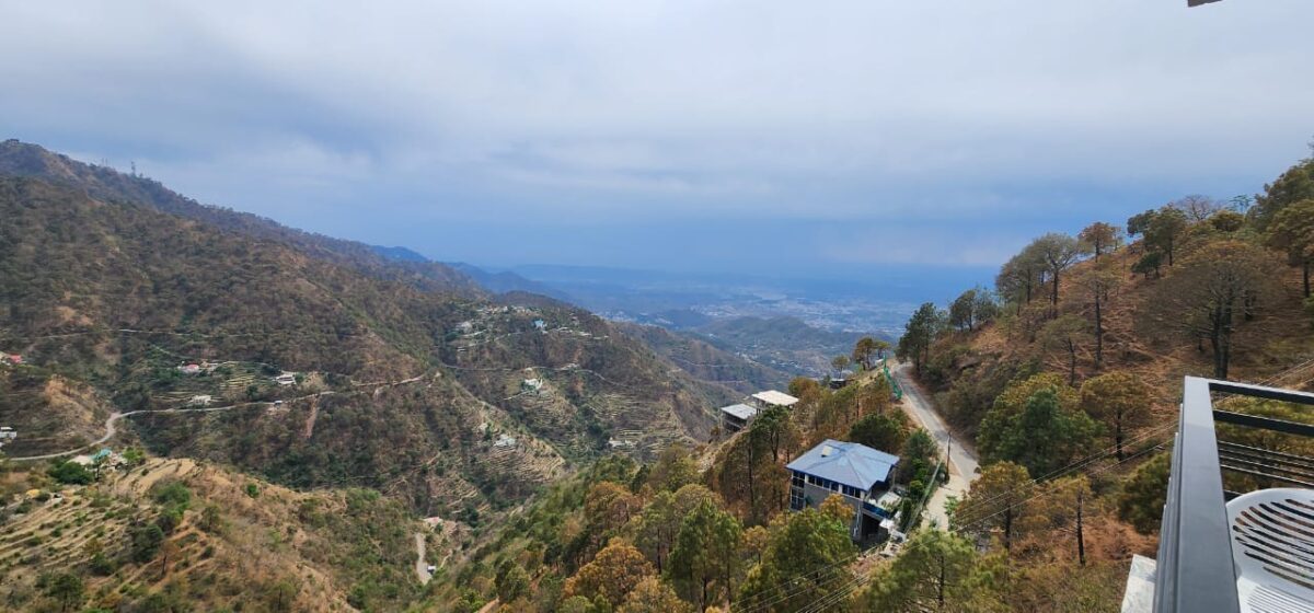 Mountain View From Balcony